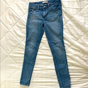 Light wash Abercrombie & Fitch jeans